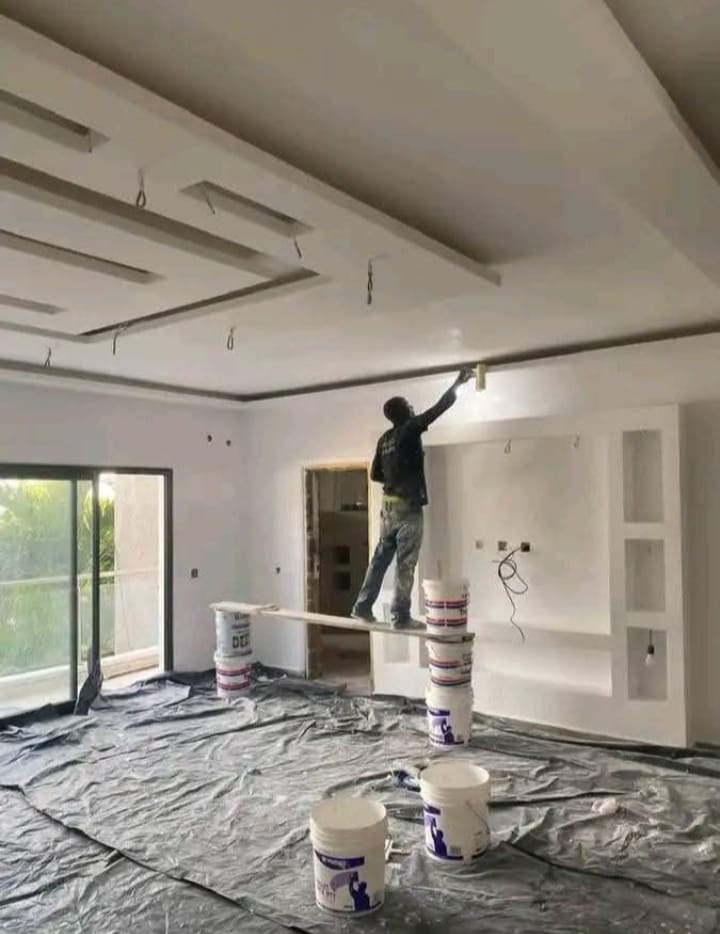 Ceiling Work project by Stirry Construction